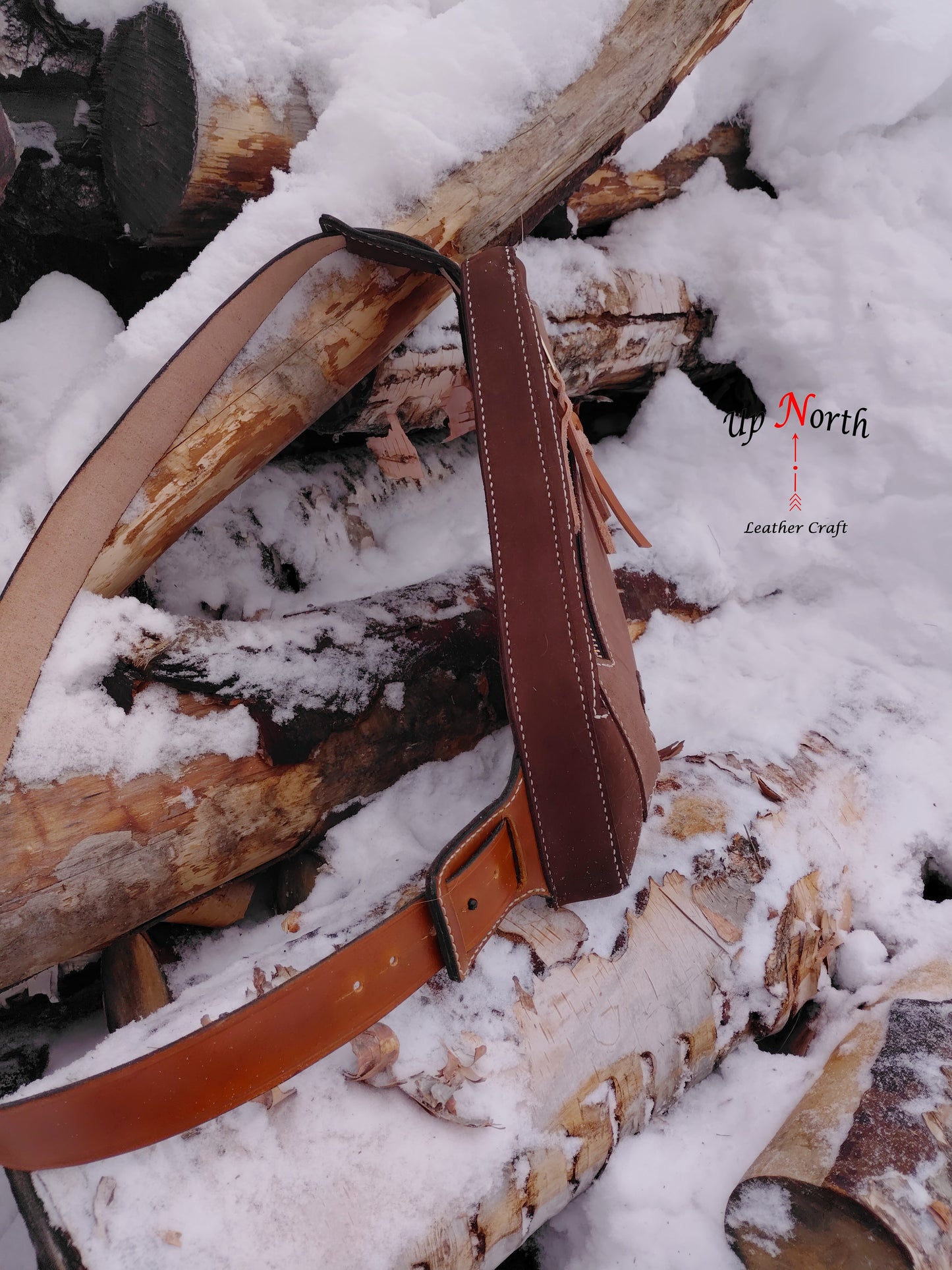 (01WP25) The White Pine Sling Bag - Dark Earth