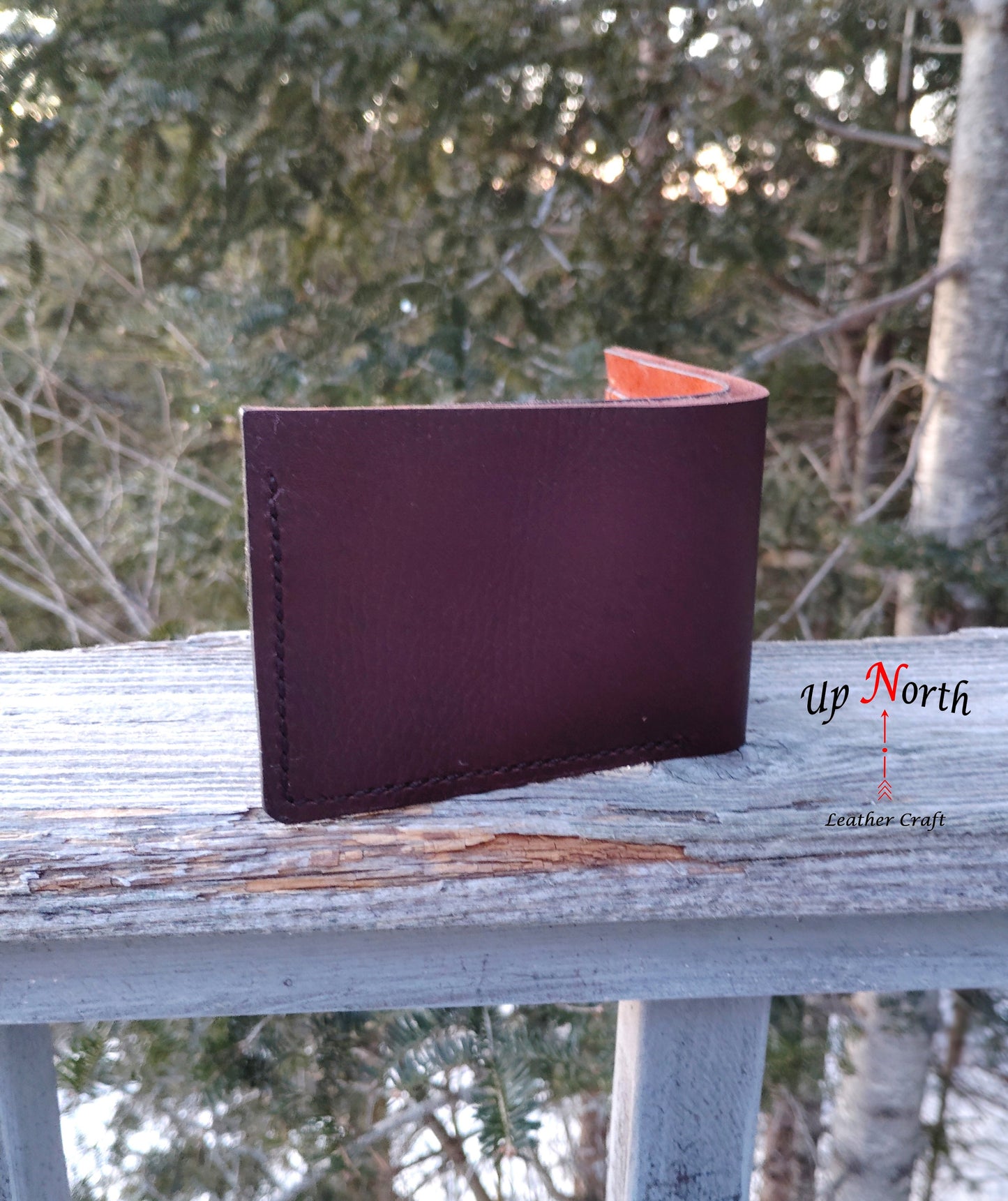 (04MW25) Men's Leather Wallet - Ebbtide