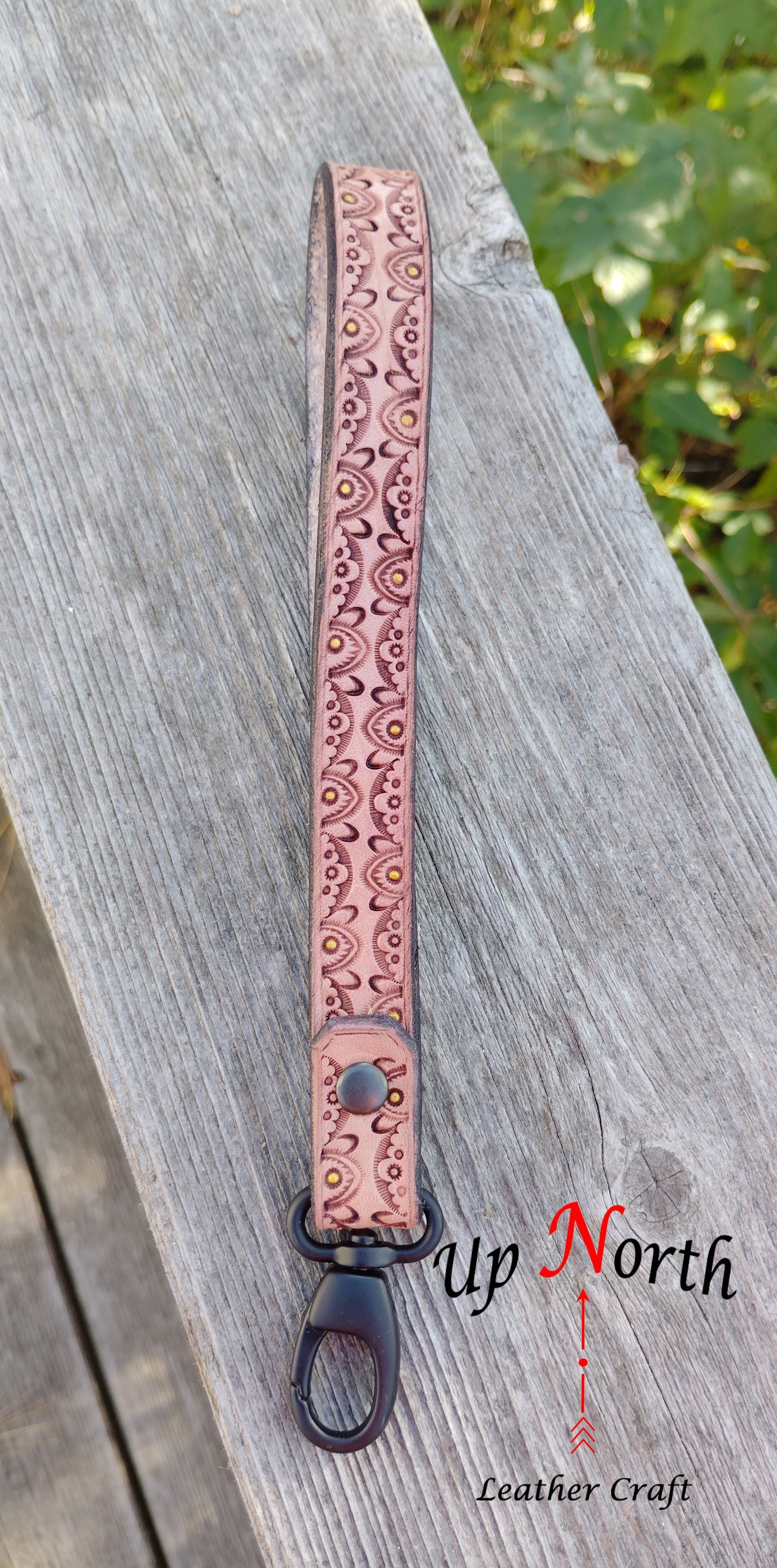 (17LA25) Leather Lanyard