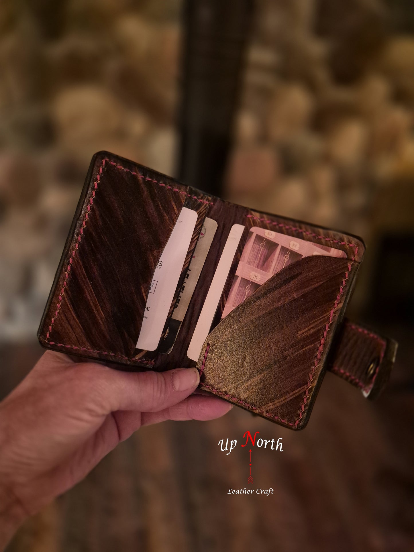 (01TSW26) Tooled Leather Snap Wallet - Its All About Summer!