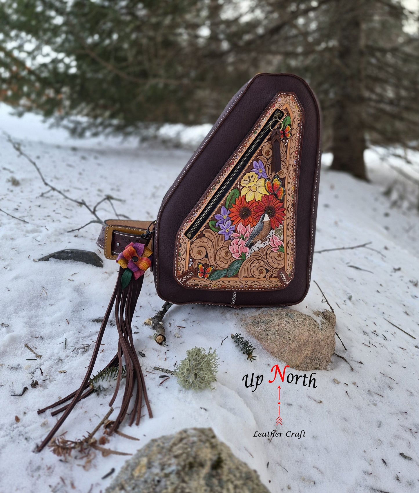 (01WP26) The White Pine Sling Bag - Wisteria