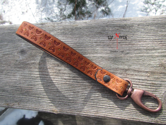 (03LA25) Leather Lanyard