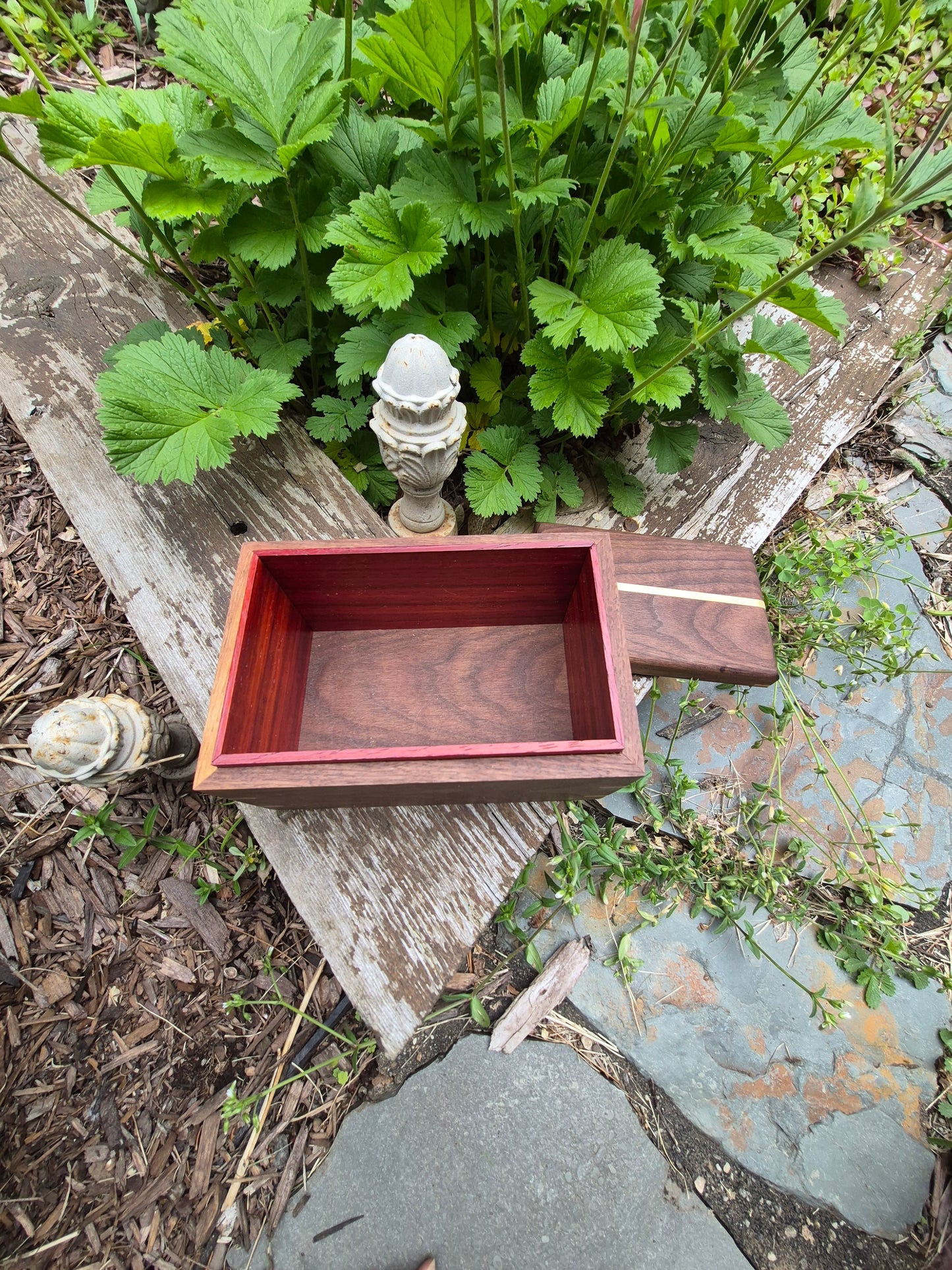 (01WB26) Walnut, Maple and Padauk