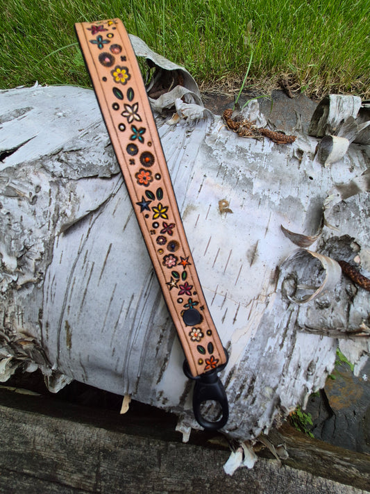 (02LA26) Leather Lanyard