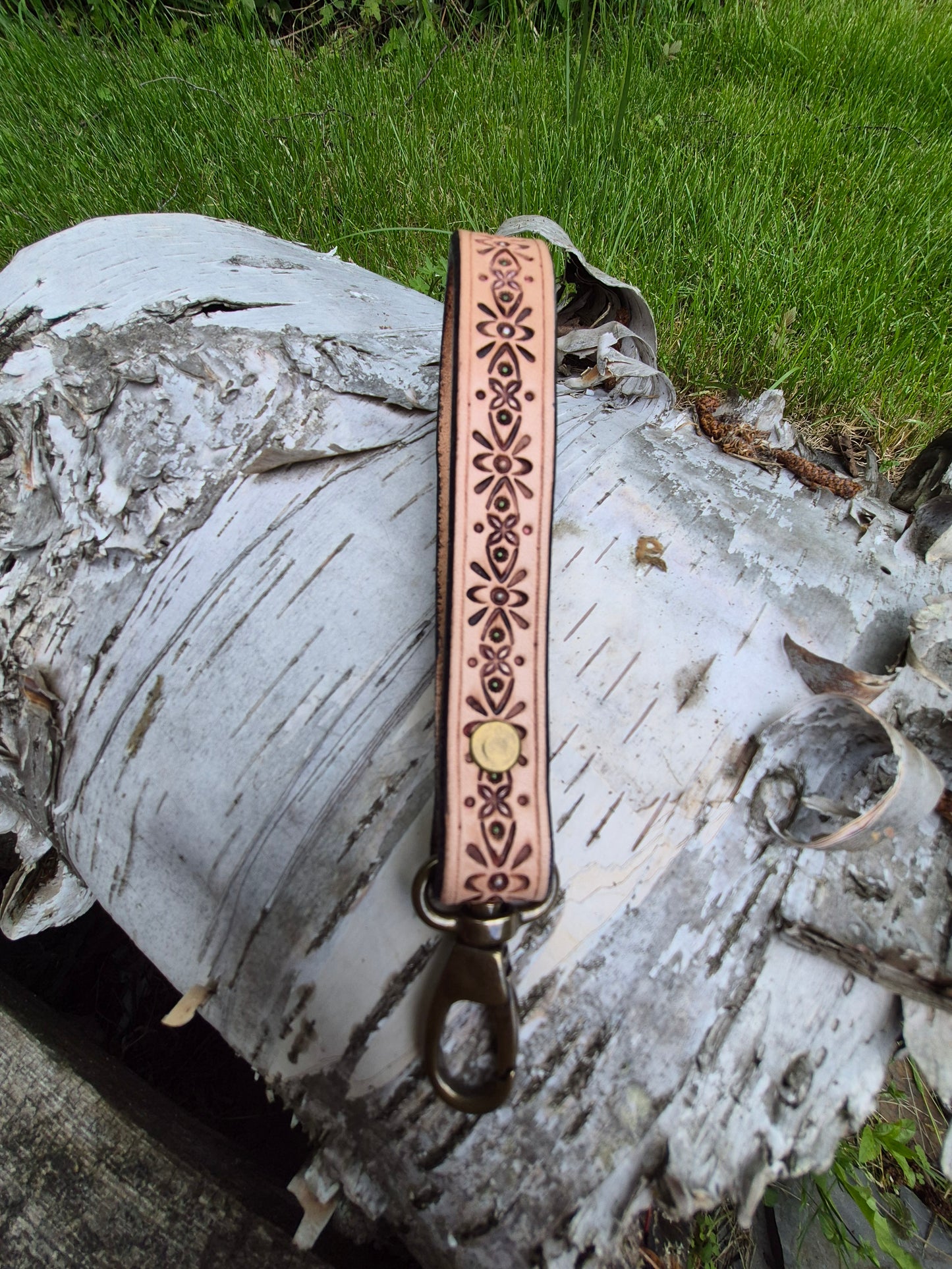 (06LA26) Leather Lanyard