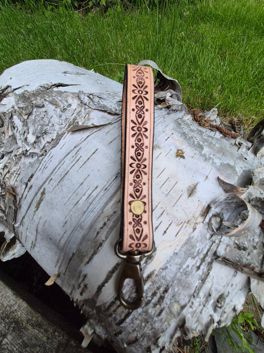 (06LA26) Leather Lanyard